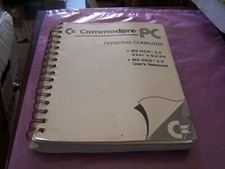 Commodore PC MS DOS 3.2 User's Guide and User's Reference - 1987 - 300+ pages #1 picture