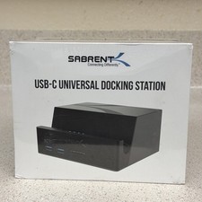SABRENT USB-C Universal Laptop Docking Station (DS-UICA) - Black picture