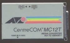 ALLIED TELESYN CENTRECOM AT-MC12T MEDIA CONVERTER / TRANSCEIVER 10Base-T to AUI picture