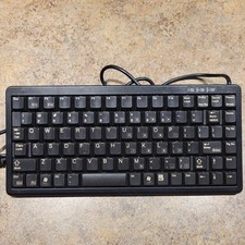 Cherry 91275 ML4100 USB Black Keyboard Germany Office Home Tested Works picture