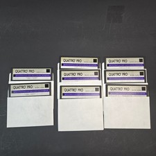 Borland Quattro Pro Version 2.0 5.25 Floppy Disks 8-Disk Set Proshow Powerpack picture