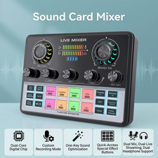 Sound Card Mixer Quick‑Access Special Effect Buttons Custom Recording Mode picture