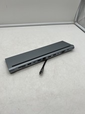 12 IN 1 USB C Docking Station Triple Monitor HDMI VGA Device only  picture