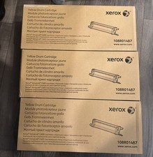 Lot of 3-New Sealed - Genuine Xerox 108R01487 Black Drum Cartridges picture