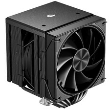 Dual Tower CPU Air Cooler Black 120mm PWM Fan 6 Heat Pipes AM5 AM4 Quiet picture