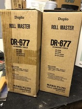 Duplo Roll Master DR-677 Genuine OEM 245 Mastersx2Rolls per box DP3100 DP3300 picture