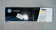 HP 206A Yellow Original LaserJet Toner Cartridge, W2112A *READ picture