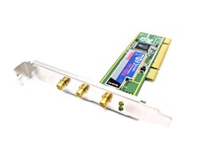 Hama Mimo 300 Express 00062732 BL MLL E186014 WiFi PCI Adapter Card Card picture