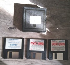Vtg Monopoly Deluxe DOS for Windows IBM PC, Virgin Games 1992 & Super Jeopardy  picture
