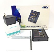 Aten VS-132 2 Port Video Splitter 350MHZ OPEN BOX picture