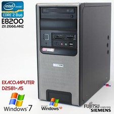 EXONE EXACOMPUTER PC COMPUTER FSC FUJITSU SIEMENS D2581 RS-232 SPDIF 2GB 160GB picture