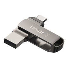 Lexar D400 USB 3.2 Gen 1 USB-C/USB-A -64 GB Flash Drive  High Speed U Disk picture