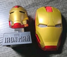 Iron Man LED Light Up Mask M8 2.4 Ghz Wireless Optical Mouse & LED Mask Figurine picture