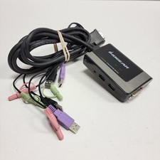 IOGEAR GCS932UB Dual USB DVI-D Audio 2-Port KVM Switch picture