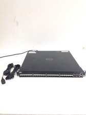 Dell Force10 S4810 48-Port SFP Network Switch w/ 2x 350W PSU, Rack Ears, WORKING picture