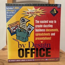 Streetwise Software by Design Office 1997 Includes Internet Explorer SEALED Vtg picture