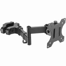 Amer Mounts PM111 Mounting Arm for Monitor, Pole Mount - Matte Black picture