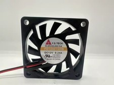 1PCS Y.S.TECH Wonsan 6010 FD126010HB 12V 0.24A 6CM Dual-Wire Silent Fan picture
