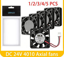 4pcs DC12V Cooling Computer Fans 4010 3D Printer Sleeve Bearing Brushless 2Pin picture