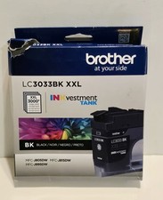 Brother Genuine LC3033BK XXL Super High-yield Black Ink Cartridge Exp 3/2026 New picture