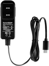 PowerHOOD 5V USB-C AC/DC Adapter Compatible with Zoom H1 XLR Handy Black picture