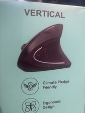 Lekvey 7L-01 Vertical Ergonomic Wireless Mouse USB-A Rechargeable 1600 DPI - R picture