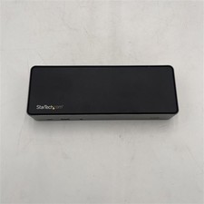 StarTech USB-C & USB-A Dock Hybrid Triple Laptop Dock -DOCK ONLY - DK31C3HDPD picture