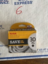 NEW Genuine Kodak 30XL (1550532) Black Ink Cartridge Sealed picture