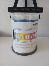 TDK 8X DVD +R 100 PrintOn One Sided Printable Print On Disc Spindle Sealed New picture