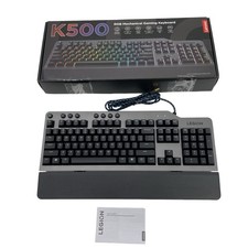 Lenovo Legion K500 RGB 3 ZONE Full-size Mechanical Gaming Keyboard Black #FS3847 picture