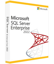 Microsoft SQL Server 2022 Enterprise with 16 Core License, unlimited User CALs picture