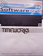 COMMODORE 64/128 -- DATA MANAGER 2 (TIMEWORKS - DISK) picture