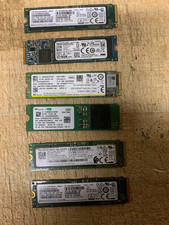 LOT OF 6 Mixed Major Brand 256GB NVMe PCIe Gen3 x4 M.2 2280 Solid State Drive picture