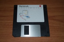 Apple Macintosh Startup Disk for Vintage Mac - System 3.0 w/ MacWrite & MacPaint picture