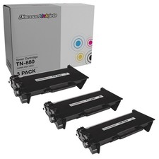 Toner Cartridges for Brother TN880 Super HY (Black, 3pk) for DCP-L6600DW picture