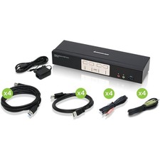 IOGEAR 4-Port DisplayPort 1.2 KVMP Switch picture