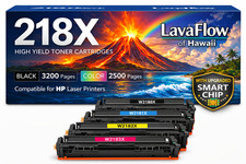 ** NEW HP Toner | 218X / 218A | Black / Color | With Chips | Compatible | 4-Pack picture