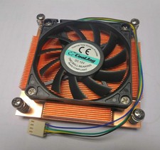 CoolJag Copper LGA1700 LGA1851 39.45CFM 5400RPM 1U Active 4-Pin PWM  CPU Cooler picture