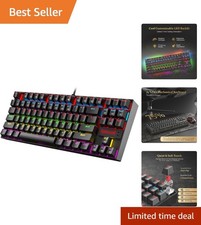 Compact K552 Mechanical Keyboard - RGB LED Backlit, Anti-Ghosting for Gamers picture