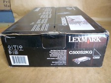 Lexmark C500S2KG Standard Yield Black Toner Cartridge Genuine picture