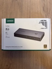 UGREEN CM695 8K DisplayPort 1.4 KVM Switch with 4 USB 3.0 Ports *Read* picture