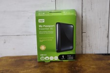 Western Digital My Passport Essential SE Black Portable 1TB External Hard Drive picture