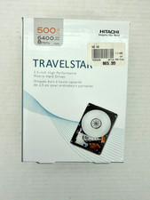 Hitachi 500GB 2.5” SATA HDD, 8Mb Cache, 5400 rpm, Hard Drive, SEALED BOX picture