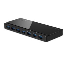 TP-Link UH700 7-Port USB 3.0 Slim Hub with 3x1.5A Charging Ports inc Power Adapter picture