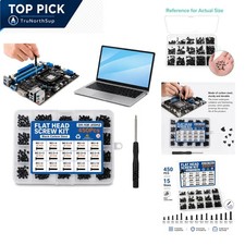 Laptop screw kit 450 pcs M2-M3 flat head Phillips screws for laptop repair picture