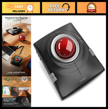 Ergonomic Wireless Trackball Mouse - 55mm Large Ball, Ambidextrous Design, Comfo picture