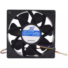 SJ SG121238BS 12038 DC12V 2.7A 12CM 4-Wire Cooling Fan picture