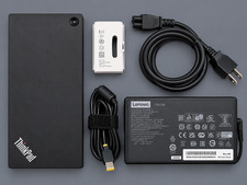 Lenovo ThinkPad Universal USB-C USB-A Dock 40AF DisplayLink 4K 135W Adapter picture
