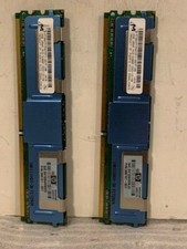 HP/Micron 4GB (2x 2GB) 2RX4 PC2-5300F FB-DIMM Server RAM MT36HTF25672FY-667F1N8 picture