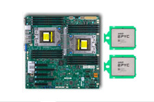 Supermicro H11DSi E-ATX Motherboard + AMD EPYC 7642 CPU 96C/192T 2.3ghz picture